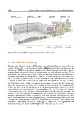Architektura – Struktura: Formfindung und technische Umsetzung einer Decke für einen unterirdischen Museumsbau, Page 4
