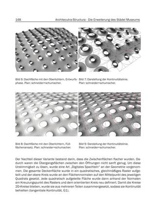 Architektura – Struktura: Formfindung und technische Umsetzung einer Decke für einen unterirdischen Museumsbau, Page 8