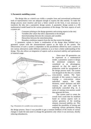 Die Welle – Parametric solutions for design and production of complex forms with large-format roll-bent plates, Page 3