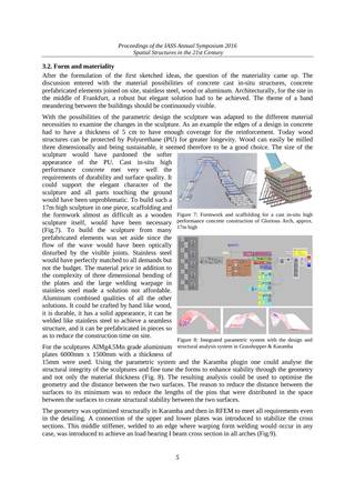 Computational systems for design and production of complex geometries with large-format roll-bent aluminum plates, Page 5