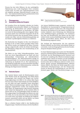 Parapluie – Realisierung einer ultraschlanken Betonschale durch Aktivierung einer Membrantragwirkung, Page 3