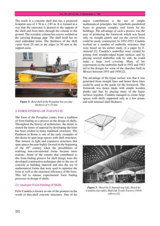 Parapluie – Ultra Thin Concrete Shell Made of UHPC by Activating Membrane Effects, Page 4