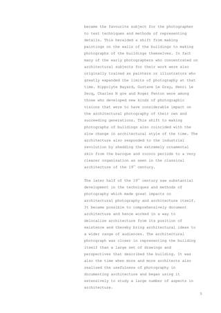 Projective Dialectics – On the relation between the photograph and the building, Page 5