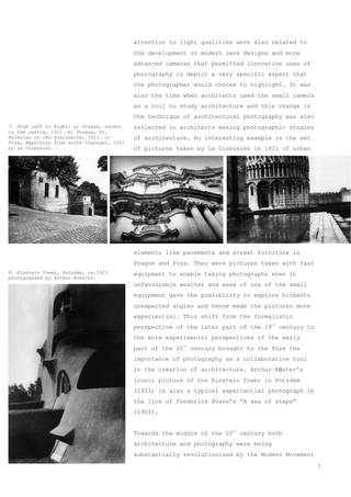 Projective Dialectics – On the relation between the photograph and the building, Page 7