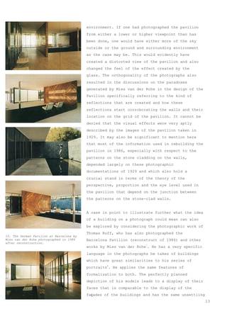 Projective Dialectics – On the relation between the photograph and the building, Page 13