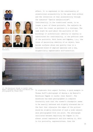 Projective Dialectics – On the relation between the photograph and the building, Page 14