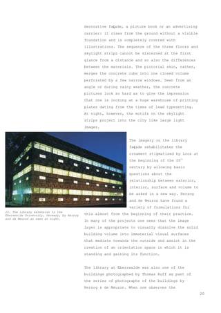 Projective Dialectics – On the relation between the photograph and the building, Page 20