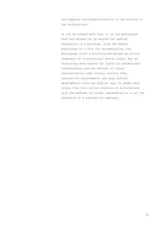 Projective Dialectics – On the relation between the photograph and the building, Page 24