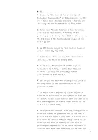 Projective Dialectics – On the relation between the photograph and the building, Page 25